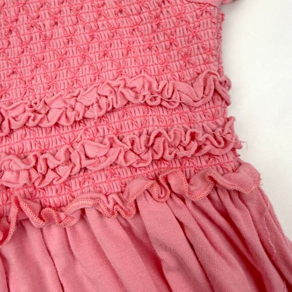 Matilda Jane Pink Smocked  Shakespeare Emilia Dress - Picture 8 of 8